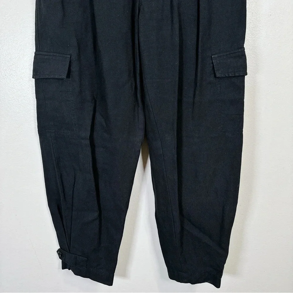 Banana Republic Cargo Utility Black Pant